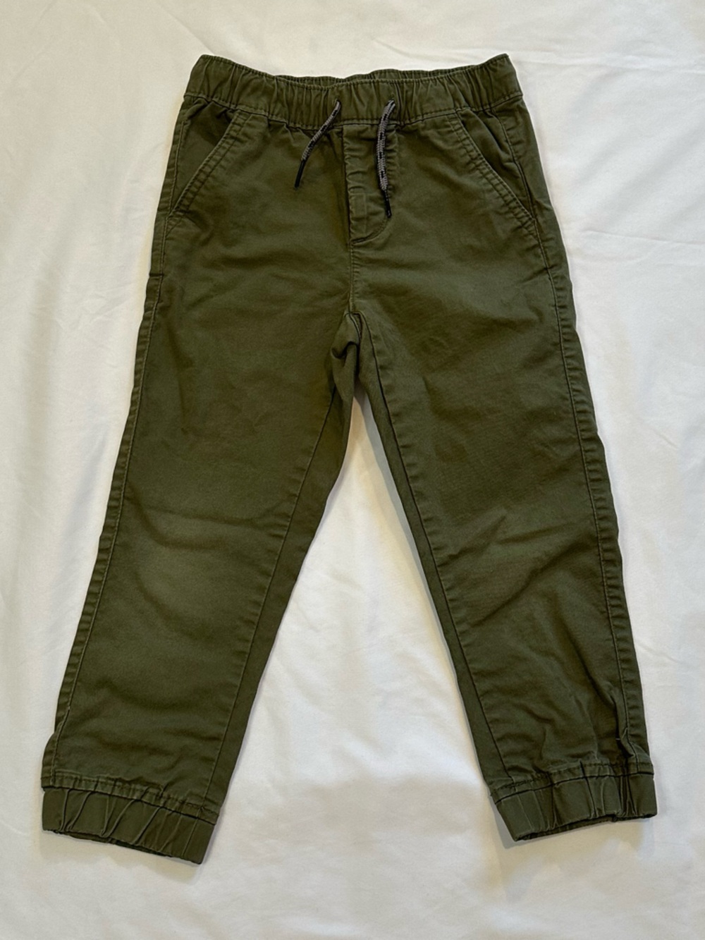 Kids Gap Olive Green Everyday Joggers Size 5